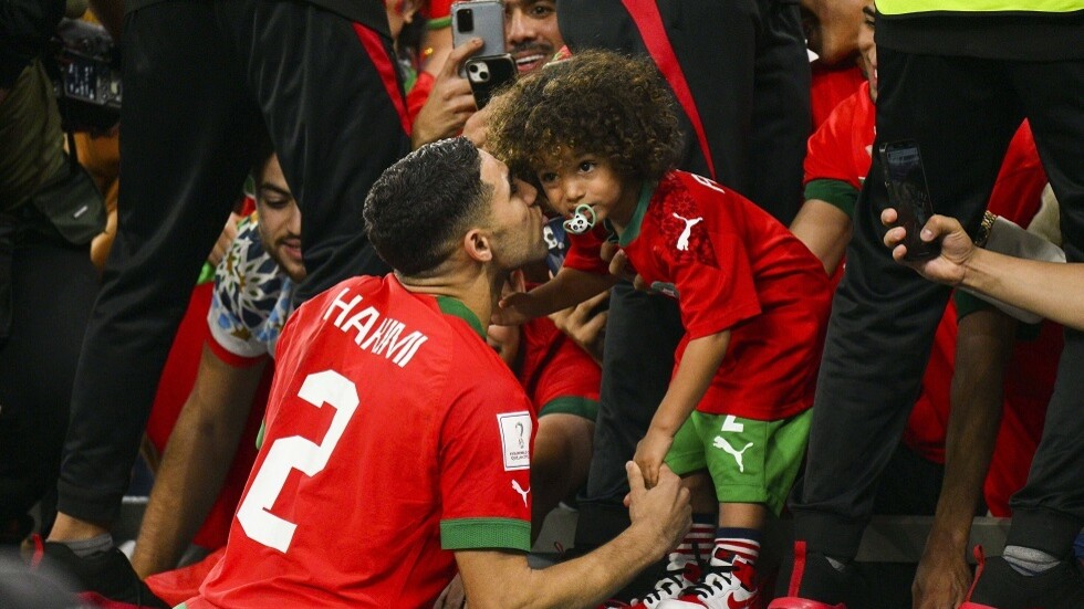 أول تعليق لحكيمي بعد تسجيله الهدف التاريخي للمغرب