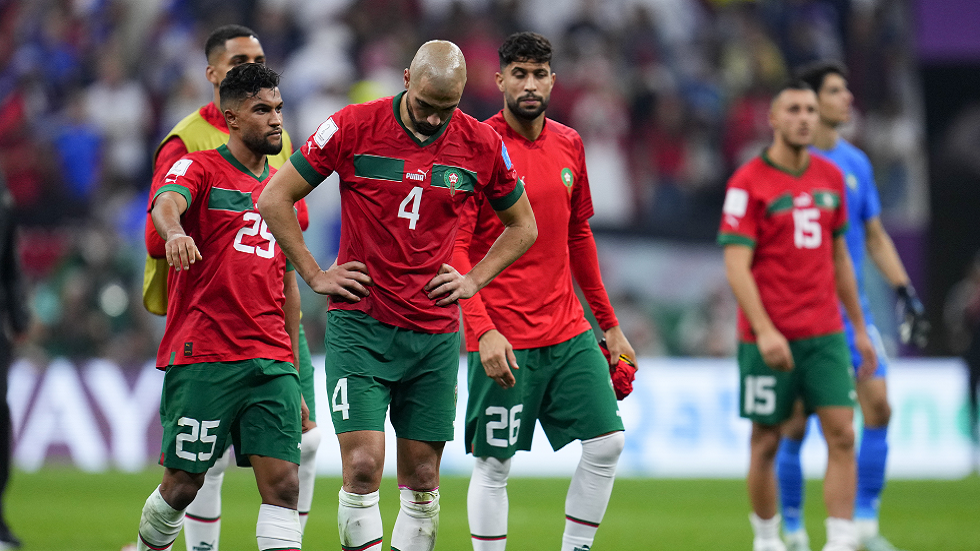 شاهد.. اللقطة الأكثر جدلا في مباراة المغرب وفرنسا