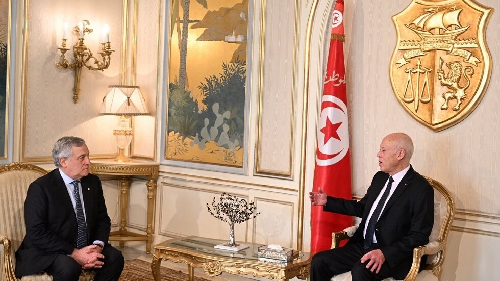 سعيّد يبحث مع وزيري الخارجية والداخلية الإيطاليين قضايا الهجرة والإرهاب والمناخ