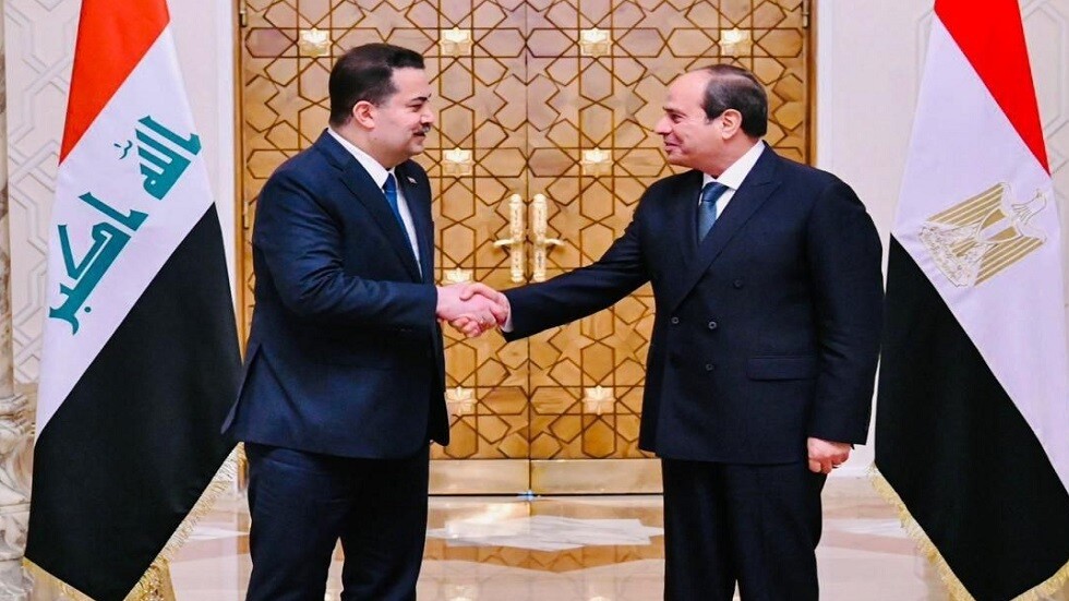 السيسي يستقبل السوداني في القاهرة