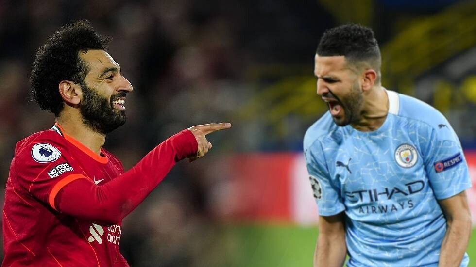 محرز وصلاح وجها لوجه في مواجهة "نارية" بين مانشستر سيتي وليفربول