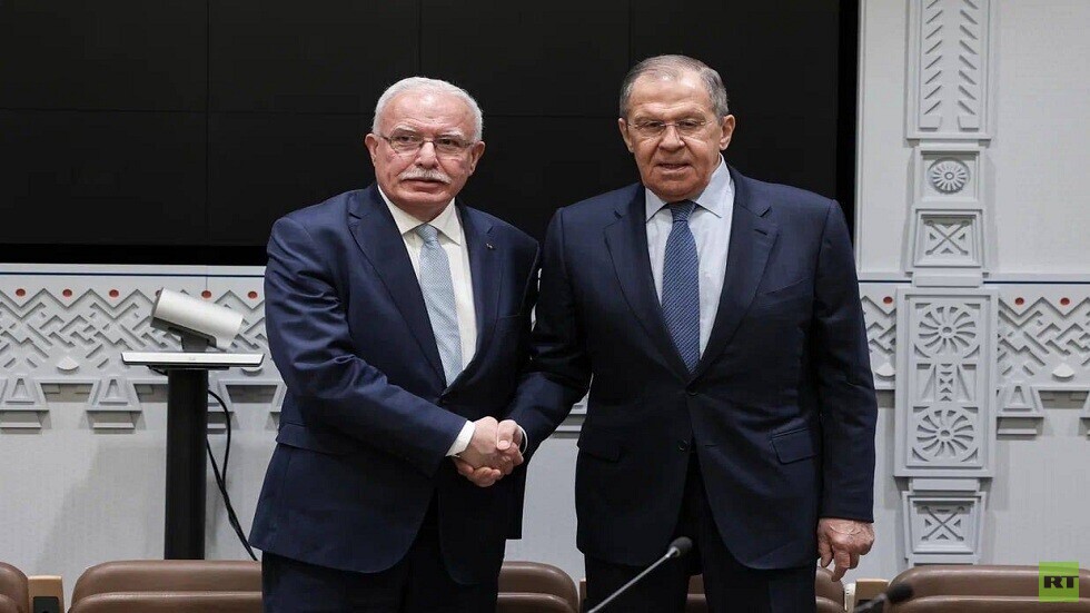 لافروف يؤكد للمالكي موقف روسيا الرافض لانتهاكات إسرائيل وحق الشعب الفلسطيني بتقرير مصيره