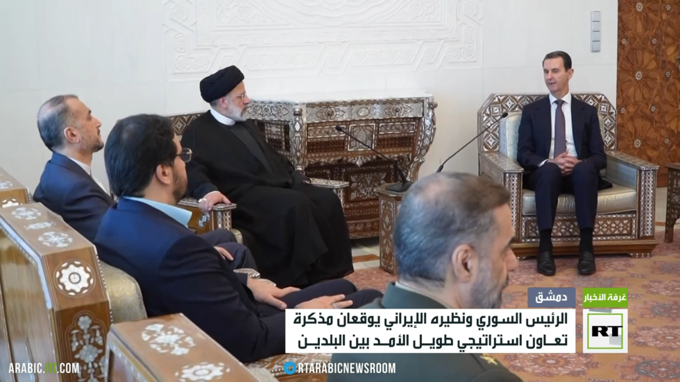 رئيسي في زيارة تاريخية إلى دمشق