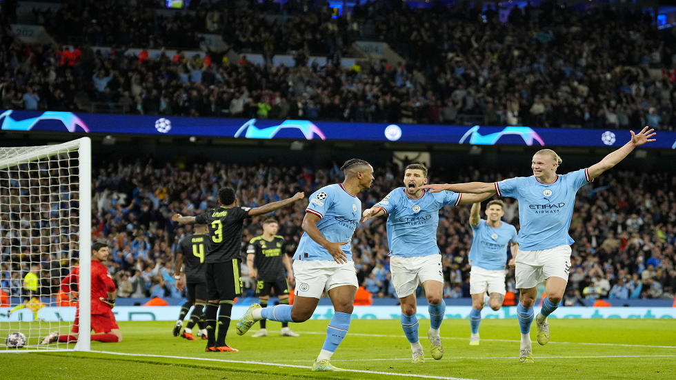 مانشستر سيتي يثأر من ريال مدريد برباعية ويصعد لنهائي دوري الأبطال