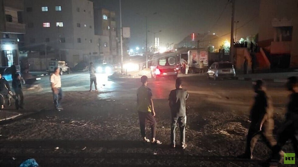 انفجارات في موقع بدر التابع لفصيل فلسطيني غرب مدينة غزة دون معرفة الأسباب (صور)
