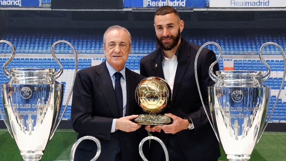 بعد حفل الوداع.. بنزيما يلقي كلمة الرحيل عن ريال مدريد وتعليق 