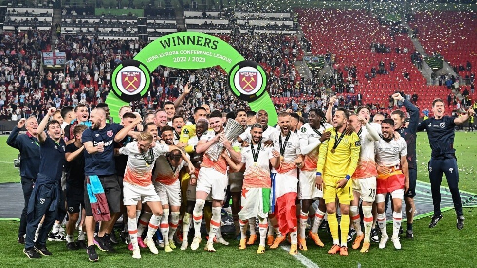 بن رحمه يساهم في فوز وست هام يونايتد بلقب بطل دوري المؤتمر الأوروبي (فيديو)