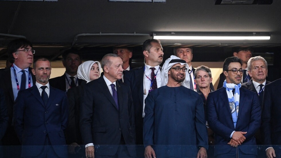 شاهد.. رد فعل أردوغان بعدما علم بملكية الشيخ منصور بن زايد لمانشستر سيتي 