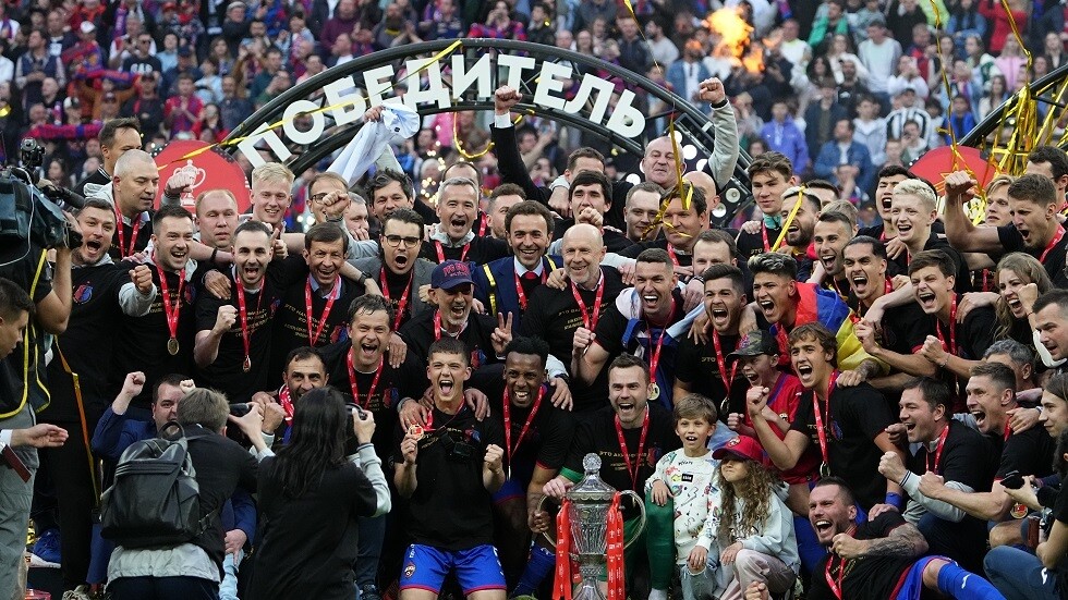 تسيسكا موسكو يرفع كأس روسيا 2023