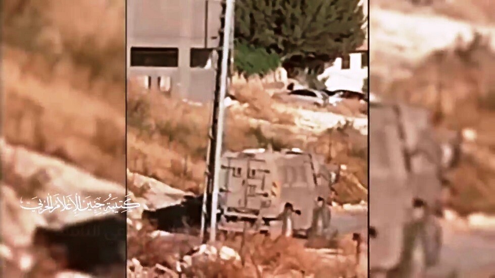 "سرايا القدس" تنشر فيديو لتفجير ناقلة جند "النمر" الإسرائيلية المحصنة