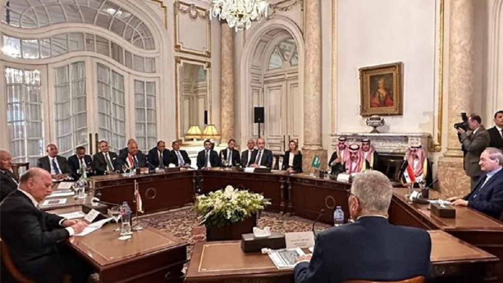 المقداد يدعو من مصر للمشاركة بمشاريع التعافي المبكر بسوريا وعدم حصرها بـ"المساعدات المنقذة للحياة"