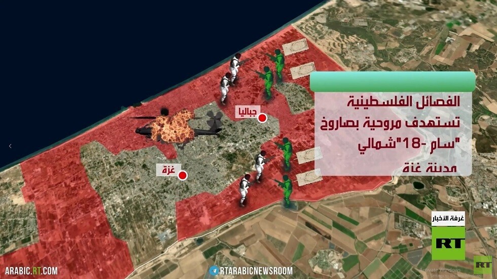 حرب غزة.. المعارك تشتد على محاور عدة