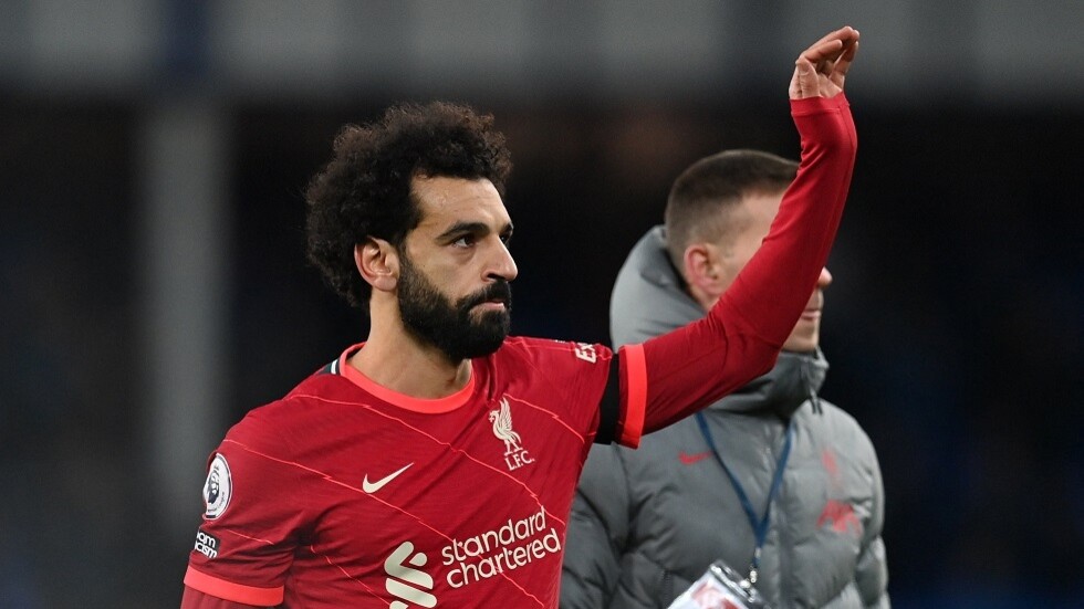 شاهد.. ثنائية صلاح في مرمى إيفرتون ذهابا ورفضه الاحتفال بهما