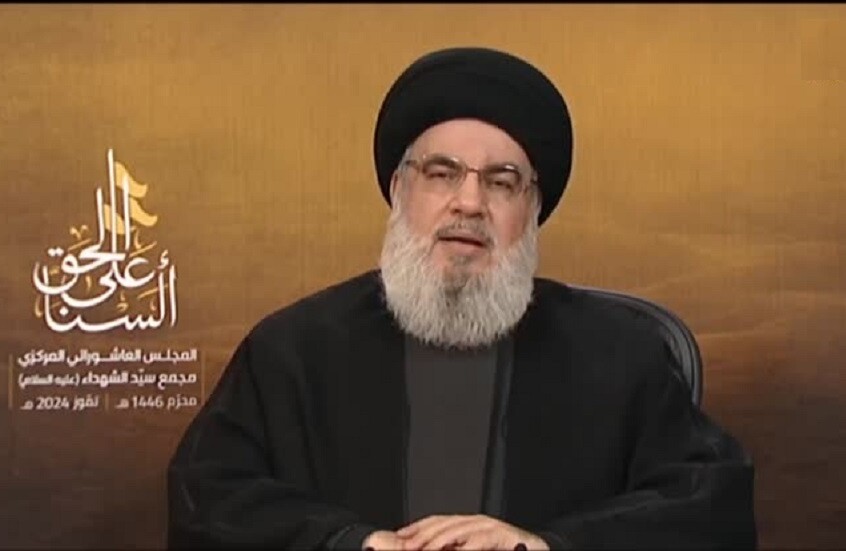 نصر الله: لا تأتي من الولايات المتحدة و