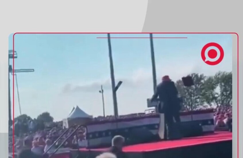 لقطات جديدة متداولة للحظة محاولة اغتيال ترامب