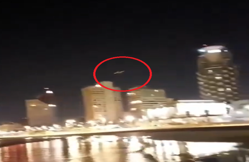 فيديو جديد يظهر لحظة تسلل المسيرة الحوثية "يافا" إلى تل أبيب