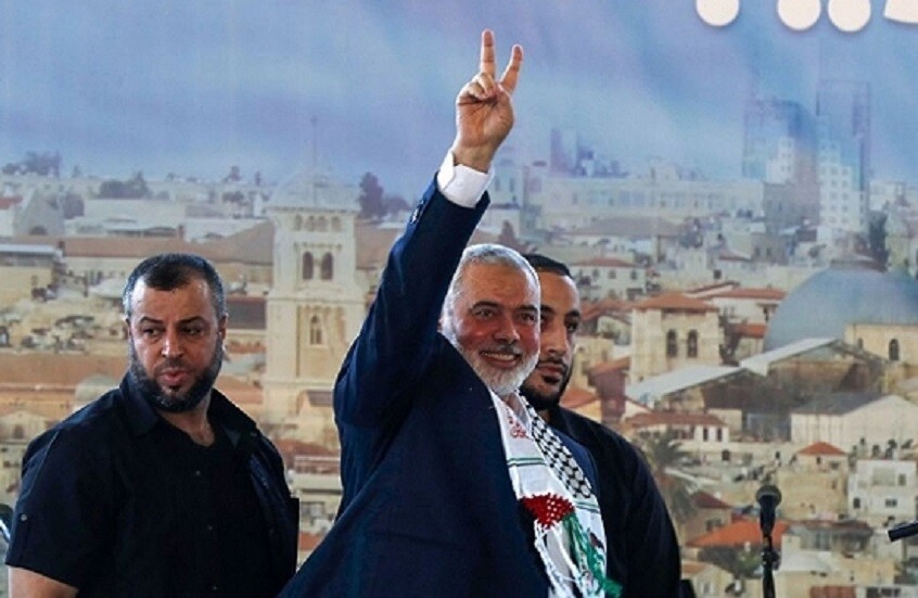زعيم "أنصار الله" يعرب عن تعازيه باغتيال إسماعيل هنية وفؤاد شكر