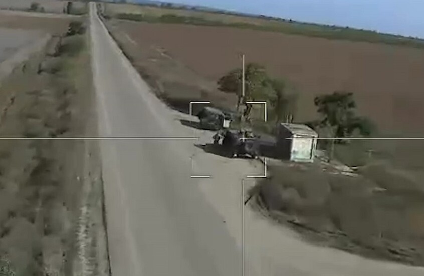 المسيرات الروسية تحيل الآليات الأوكرانية في كورسك إلى خردة (فيديو)