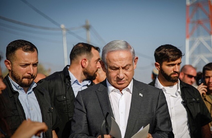 نتنياهو يزور الحدود مع لبنان لأول مرة منذ هجوم 