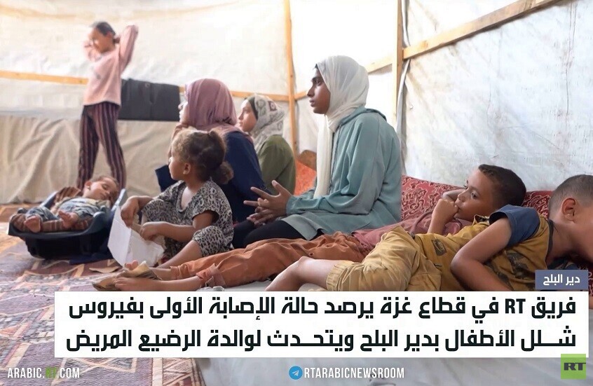 شلل الأطفال يتربص بالفلسطينيين في غزة