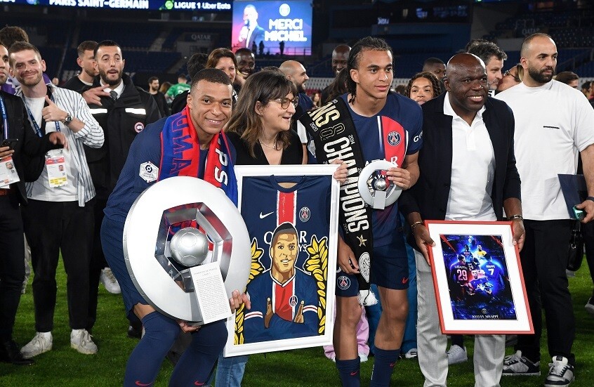 الأخوان مبابي وجها لوجه.. رد فعل مبابي الأصغر بعد مواجهة شقيقه كليان في دوري أبطال أوروبا (صورة)