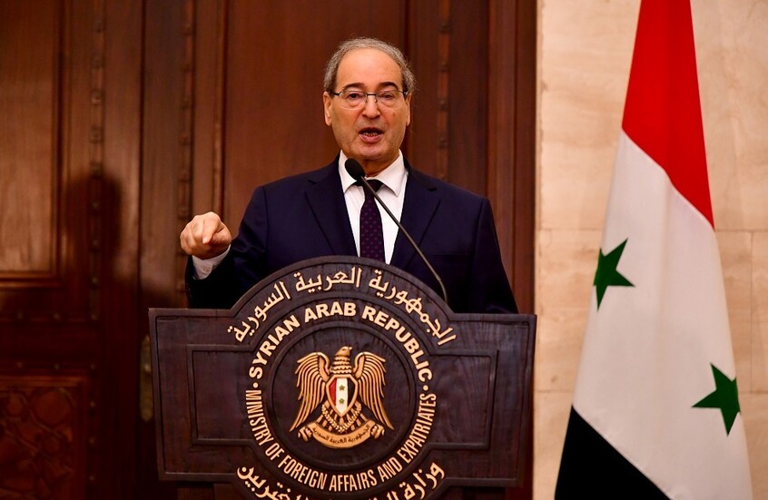 وزير الخارجية السوري يعلق لـRT على دعوة أردوغان لتشكيل محور تركي سوري مصري