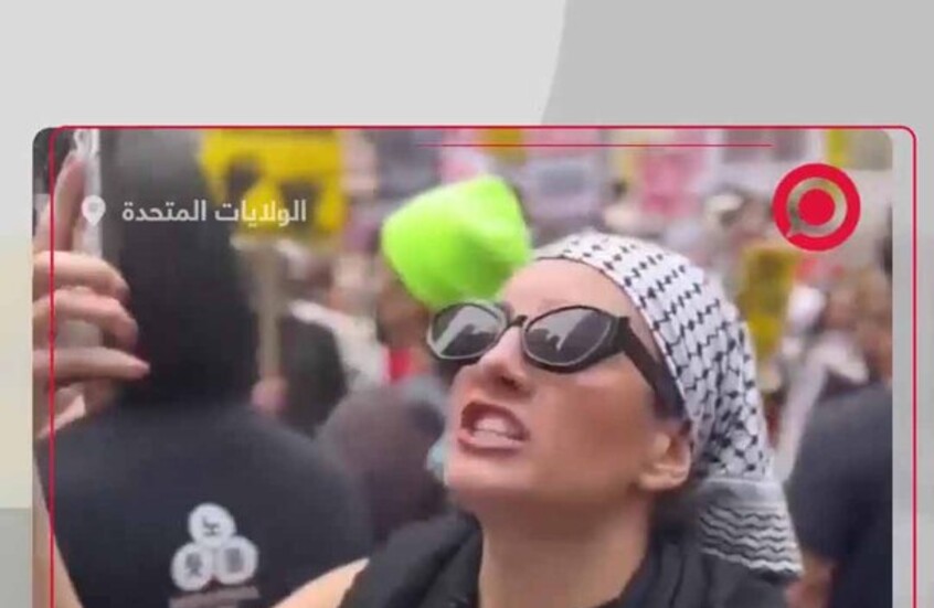 "اخرجوا من أرض ليست لكم".. حوار حاد بين مناصرة لغزة وداعم لإسرائيل في نيويورك