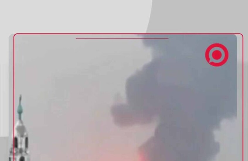 مشاهد جديدة للقصف الإسرائيلي لميناء الحديدة في اليمن