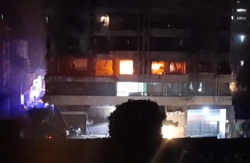 الجيش الإسرائيلي: نفذنا ضربة محددة الهدف في بيروت الآن
