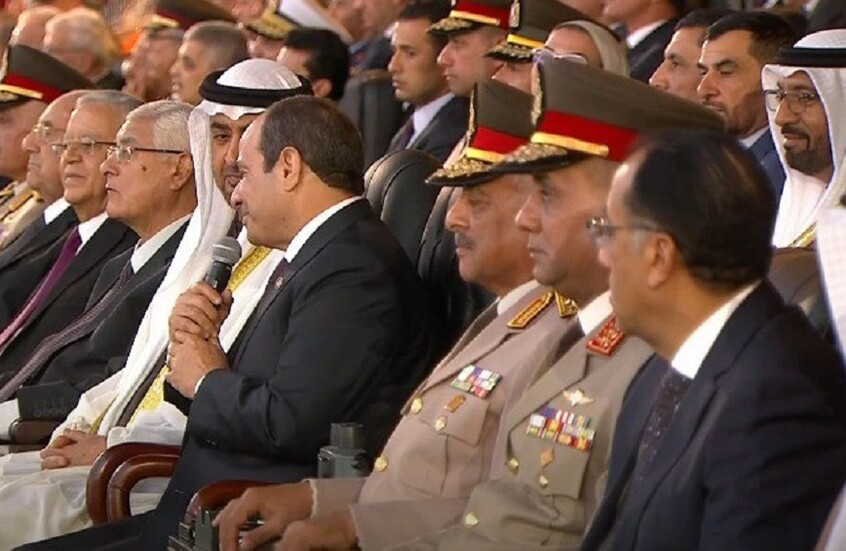 السيسي يوجه رسالة لبن زايد بعد "إصراره" على حضور العروض العسكرية المصرية