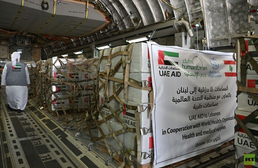 الإمارات تطلق حملة "معك يا لبنان" لدعم الشعب اللبناني