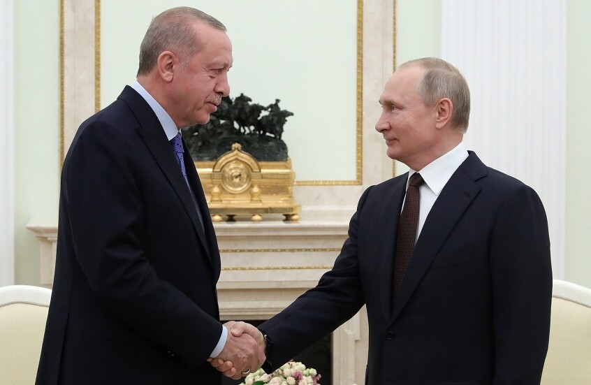أردوغان أرسل هدية لبوتين بمناسبة عيد ميلاده