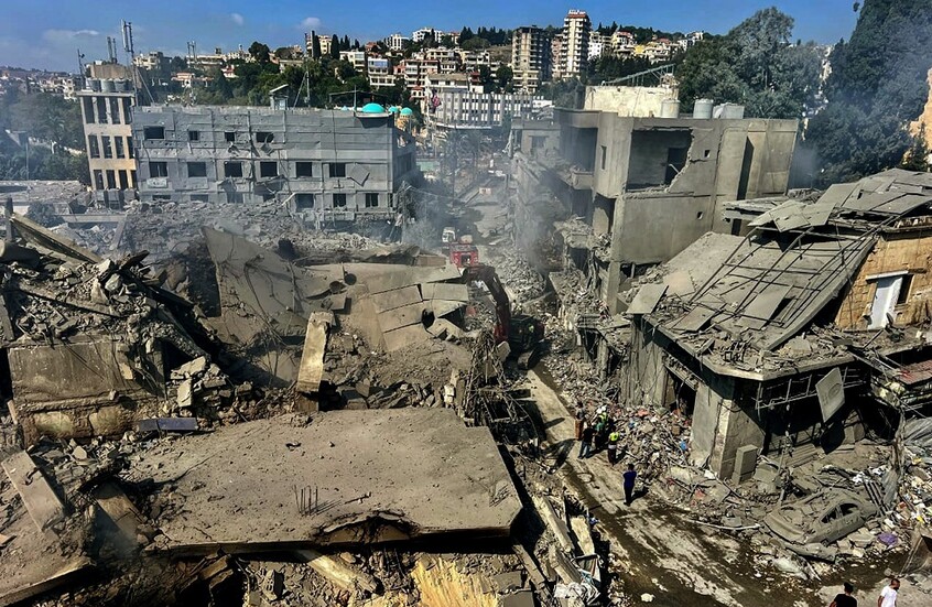 مراسلتنا: الجيش الإسرائيلي قصف بلدة كفر حمام جنوبي لبنان بقنابل فوسفورية
