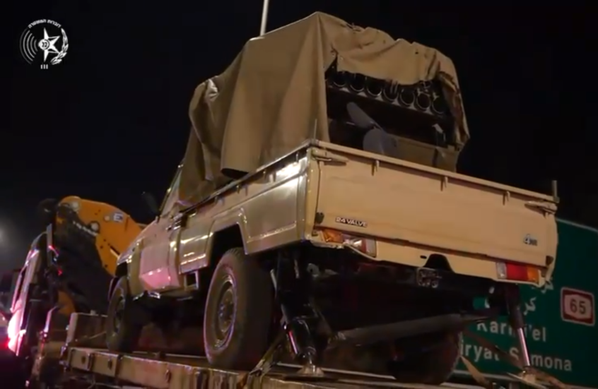 إعلام عبري: سرقة راجمة صواريخ مذخرة لـ "حزب الله" تم الاستيلاء عليها من لبنان (فيديو)