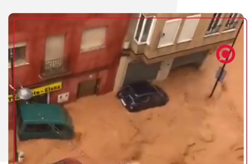 إسبانيا.. فيضانات جارفة جراء أمطار غزيرة