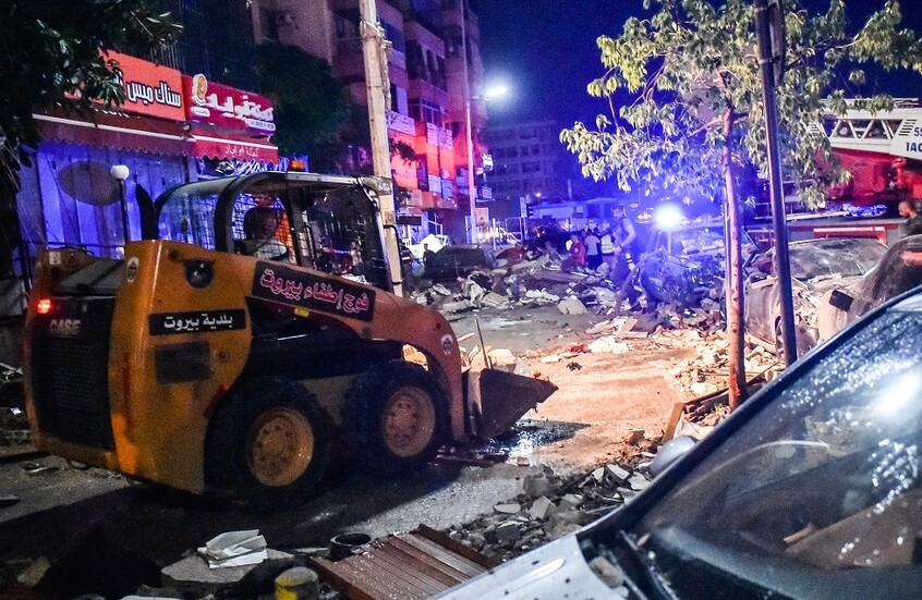 مراسل RT: غارات إسرائيلية تستهدف منطقة حي الراهبات في مدينة النبطية جنوب لبنان