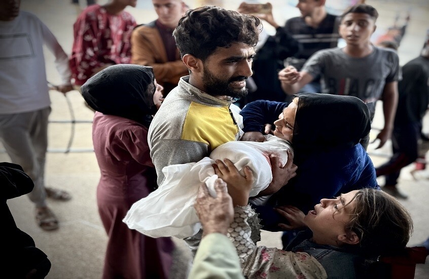 حصيلة جديدة لضحايا الحرب في غزة في اليوم الـ395