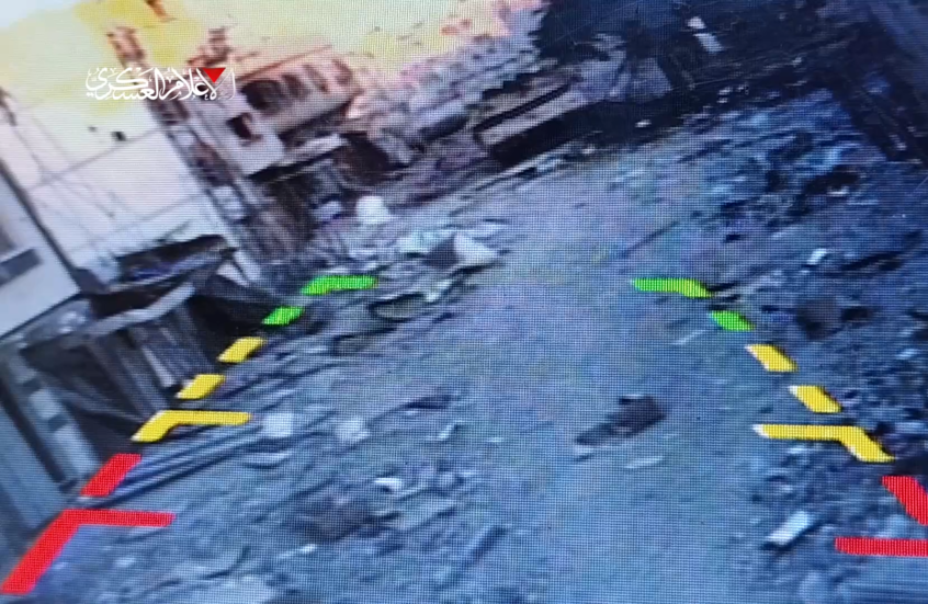 "القسام" تستهدف 4 جنود إسرائيليين ودبابة بعبوة شديدة الانفجار بمخيم جباليا شمال غزة (فيديو)