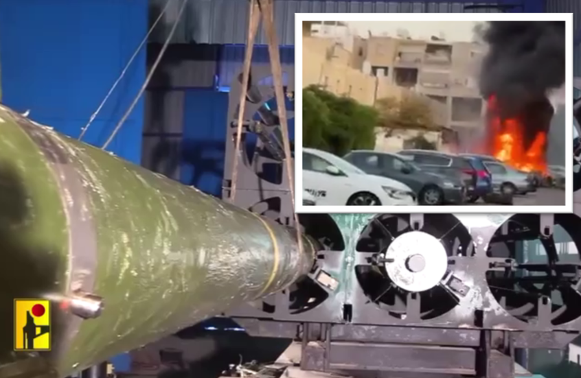 "سقوط مباشر واحتراق آلية".. "حزب الله" يعرض مشاهد لاستهدافه قاعدة "ستيلا ماريس" الإسرائيلية (فيديو)