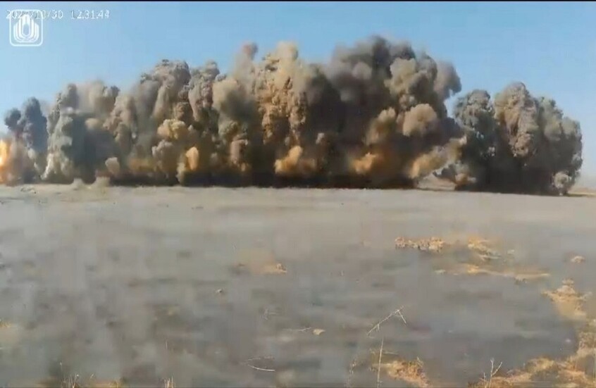 الجيش الإسرائيلي يزيل حقولا واسعة من الألغام في الجولان