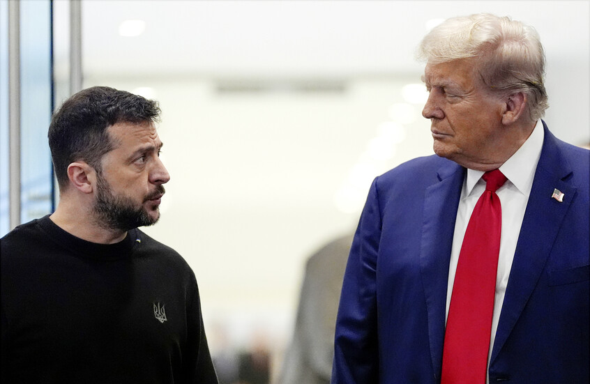 زيلينسكي يتوقع الحصول على مقترحات ترامب بشأن السلام في يناير