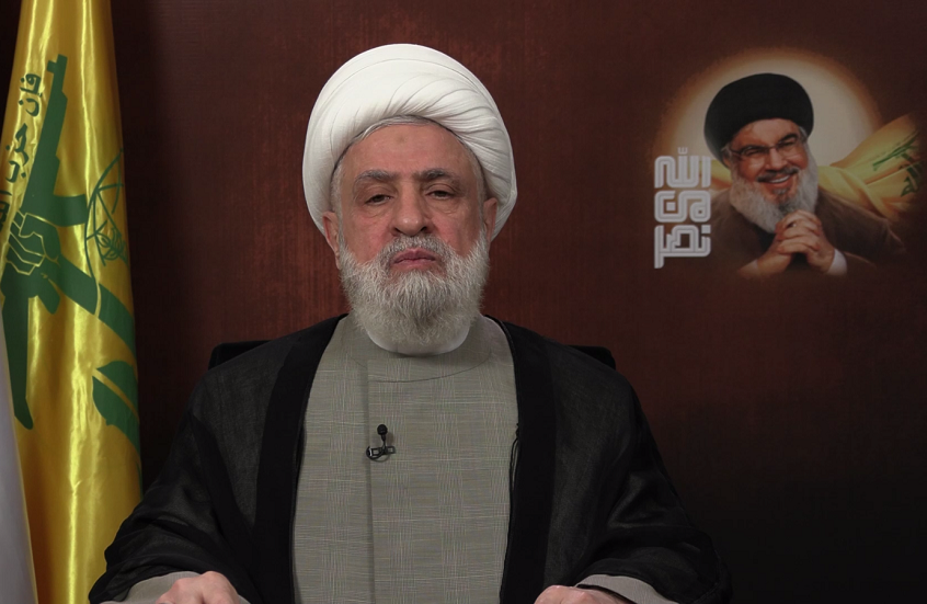 أول خطاب لأمين عام حزب الله اللبناني نعيم قاسم بعد اتفاق وقف إطلاق النار مع إسرائيل (فيديو)