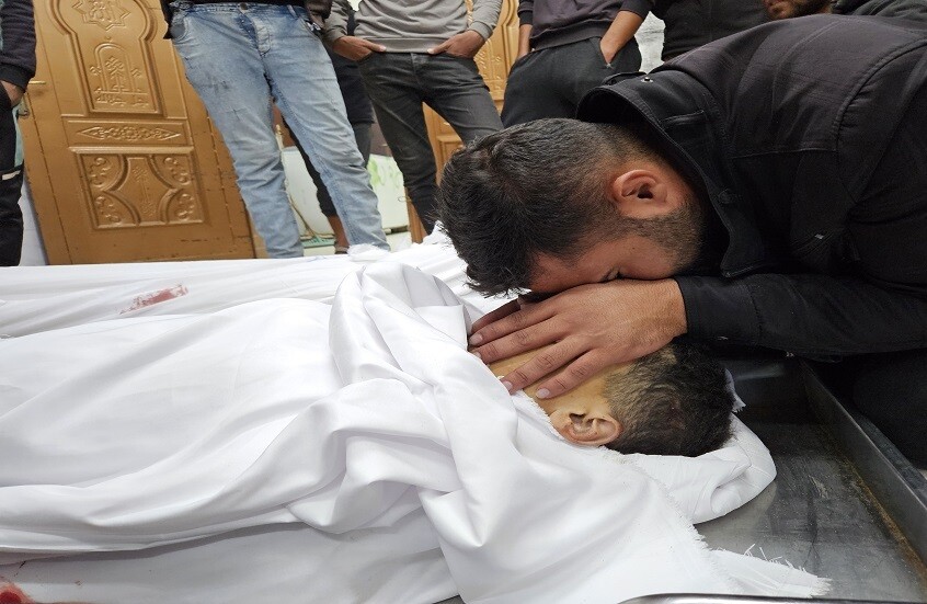 مقتل نحو 100 فلسطيني في غزة خلال الساعات الـ24 الماضية
