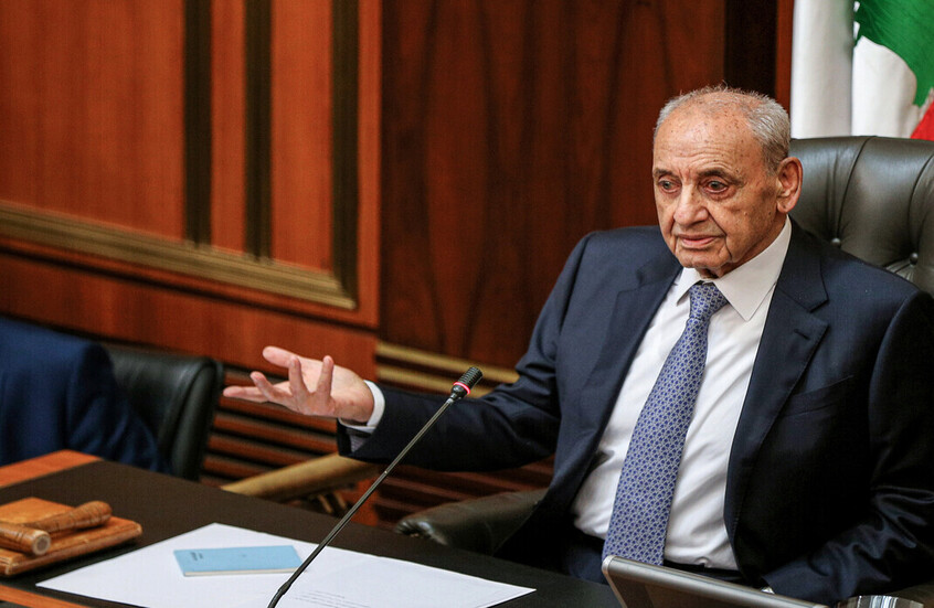 رئيس مجلس النواب اللبناني: ما يجري في سوريا مؤامرة متورطة فيها قوى كبرى