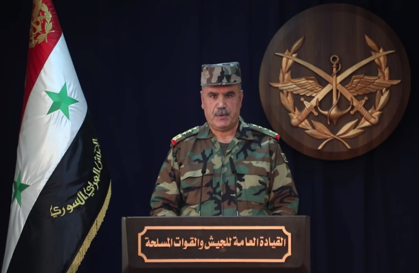 القيادة العامة للجيش السوري: نعزز خطوط انتشار قواتنا بريف دمشق والمناطق الجنوبية منعا لوقوع أي حوادث