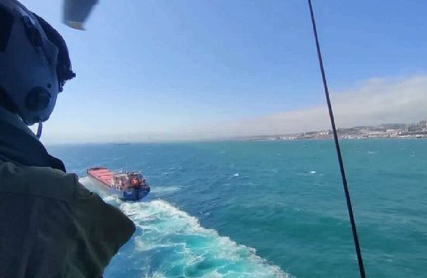 القوات البحرية الجزائرية تنقذ بحارا روسيا بسواحل ولاية بومرداس (صور)