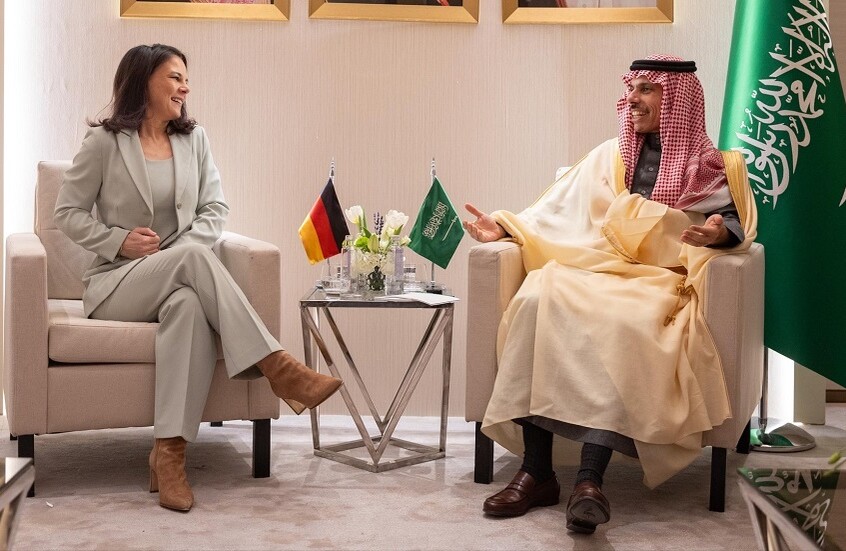 وزيرا خارجية السعودية وألمانيا يبحثان سبل تعزيز العلاقات الثنائية