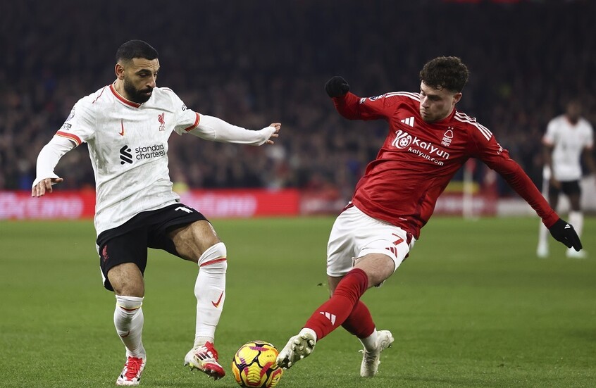 ليفربول يقع في كمين نوتينغهام فورست (فيديو)
