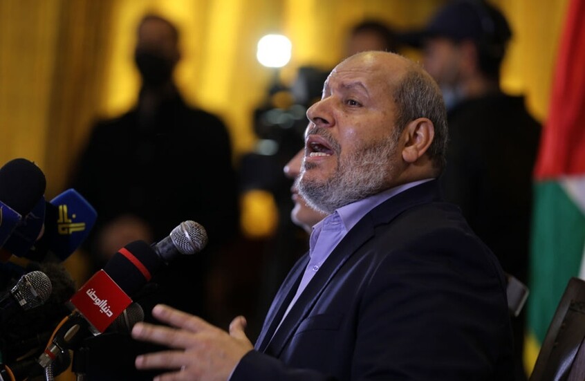 رئيس "حماس" بغزة يلقي خطابا عقب التوصل لاتفاق تبادل الأسرى ووقف إطلاق النار في قطاع غزة