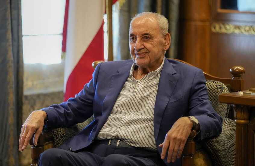 رئيس البرلمان اللبناني نبيه بري: طالما أن الله موجود في السماء فإن حزب الله موجود على الأرض